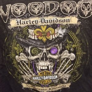 Vintage Harley davidson t shirt new Orleans
